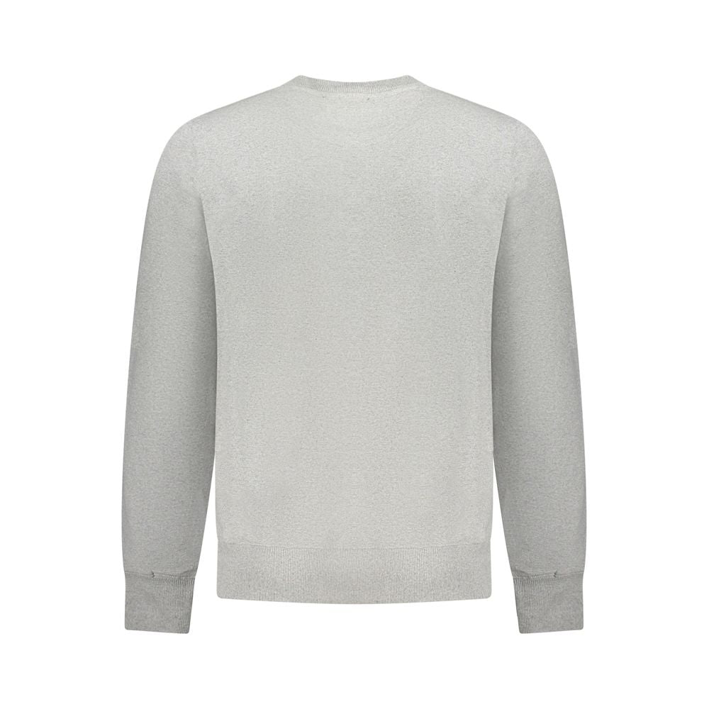 Accademia Militare Gray Cotton Men's Sweater - Stylish & Eco-Friendly