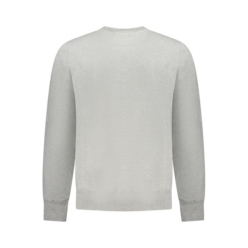 Accademia Militare Gray Cotton Men's Sweater - Eco-Friendly Style