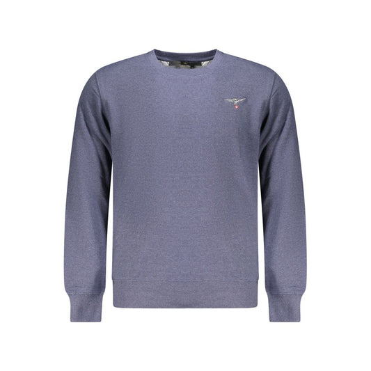 Pull en coton bleu pour homme, Accademia Militare