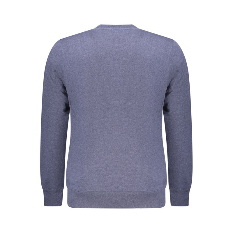 Accademia Militare Blue Cotton Men's Sweater - Eco-Friendly Luxury