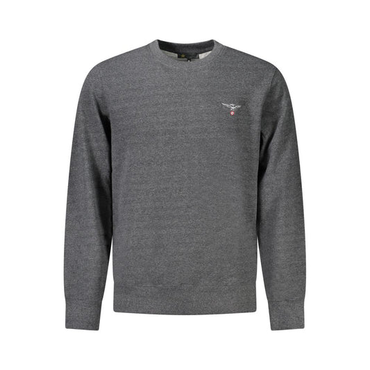 Pull en coton gris pour homme, marque Accademia Militare