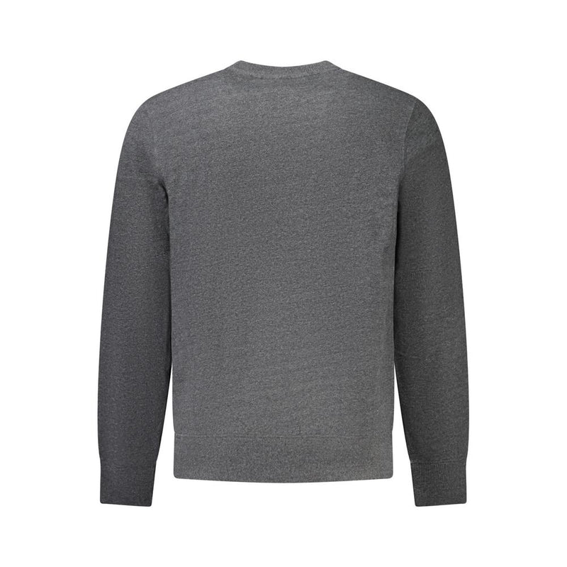 Accademia Militare Gray Cotton Men Sweater - Sustainable Luxury