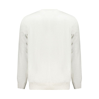 Pull en coton recyclé gris pour homme de la marque Accademia Militare