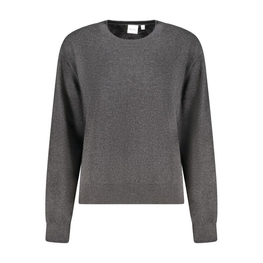 Pepe Jeans Black Cotton Women Sweater - Timeless Elegance
