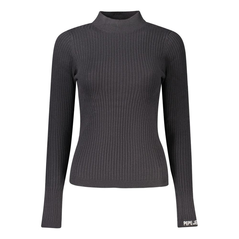 Pepe Jeans Black Cotton Women Sweater - Élégant et Confortable