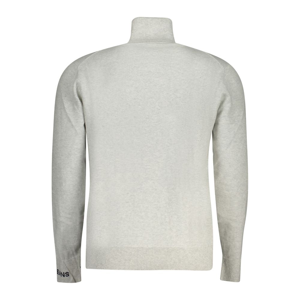 Pepe Jeans Pull Turtleneck Gris en Coton pour Homme