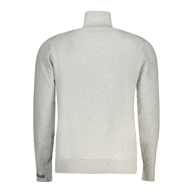 Pepe Jeans Pull Turtleneck Gris en Coton pour Homme