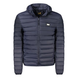 Cavalli Class Blauwe Polyester Heren Lichtgewicht Jack