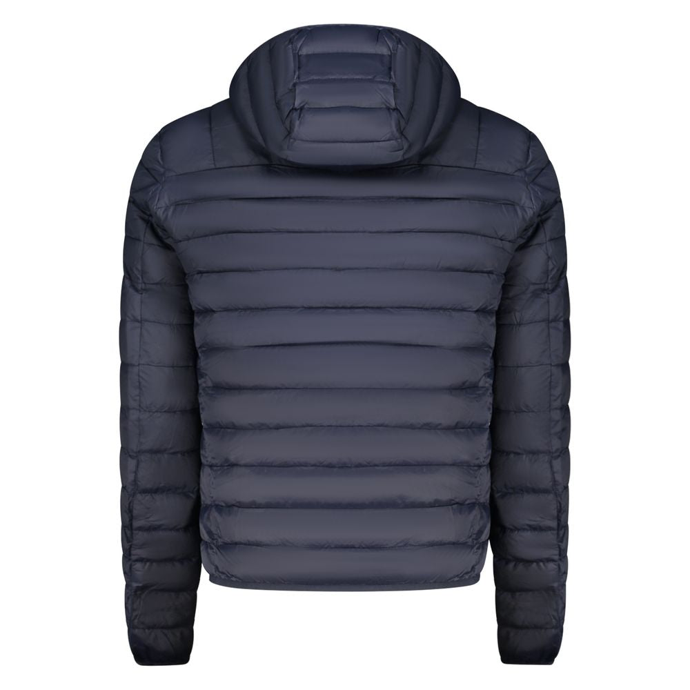 Cavalli Class Blauwe Polyester Heren Lichtgewicht Jack