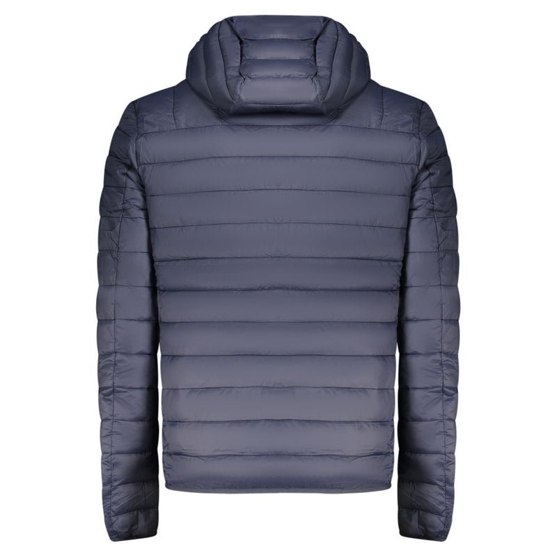 Cavalli Class Blue Polyester Men Jacket