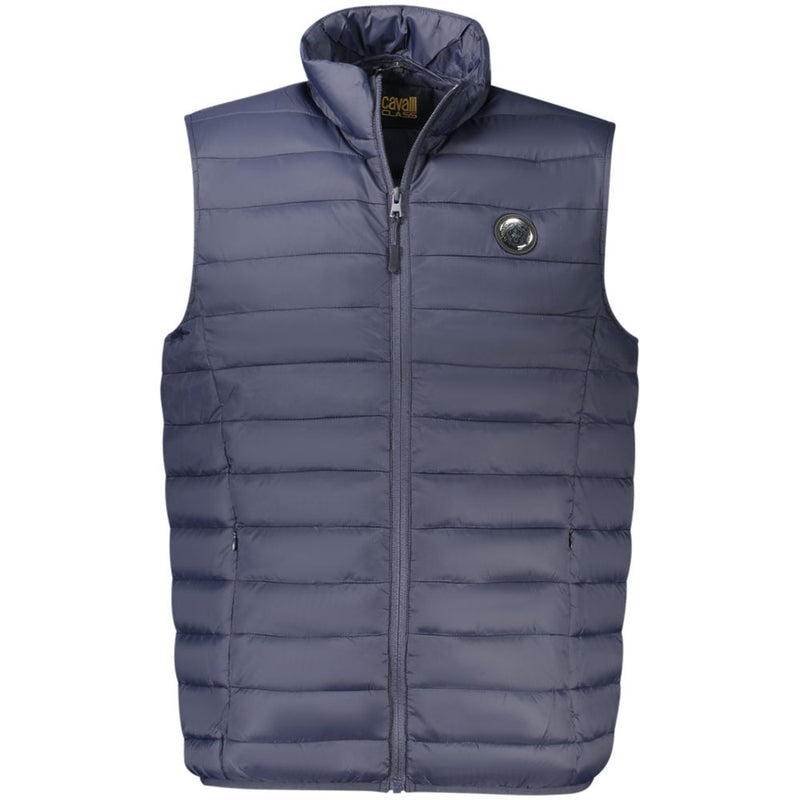 Cavalli Class Blauw Polyester Herenjack