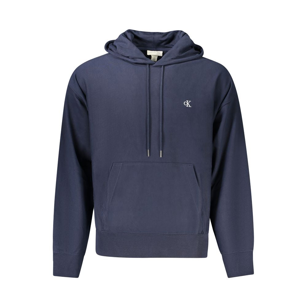 Pull en coton bleu Calvin Klein pour homme