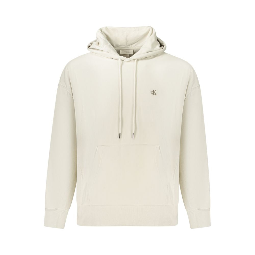 Pull en coton beige Calvin Klein pour homme