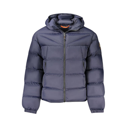 Napapijri Blue Polyamide Men's Jacket - Sustainable Style