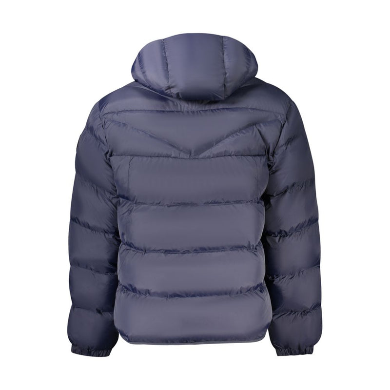 Napapijri Blue Polyamide Men's Jacket - Sustainable Luxury
