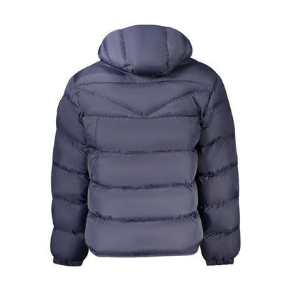 Napapijri Blue Polyamide Men's Jacket - Sustainable Style