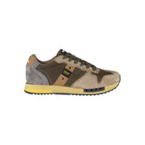 Blauer Green Leather Men Sneaker - Confort et Style