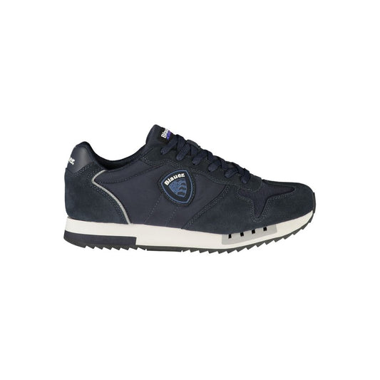 Sneaker en cuir bleu pour homme Blauer