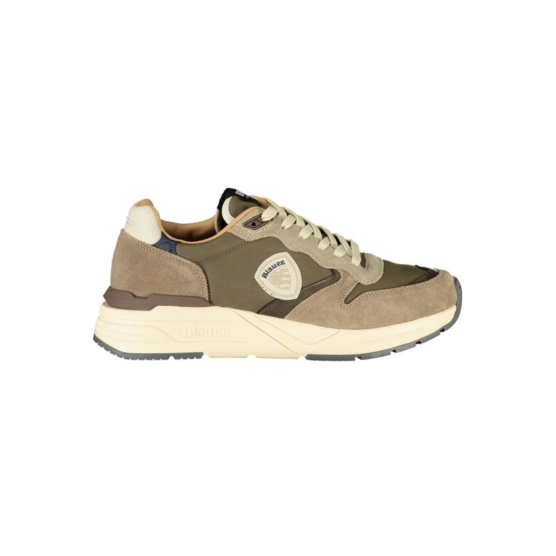 Blauer Gray Leather Men Sneaker - Stylish & Comfortable