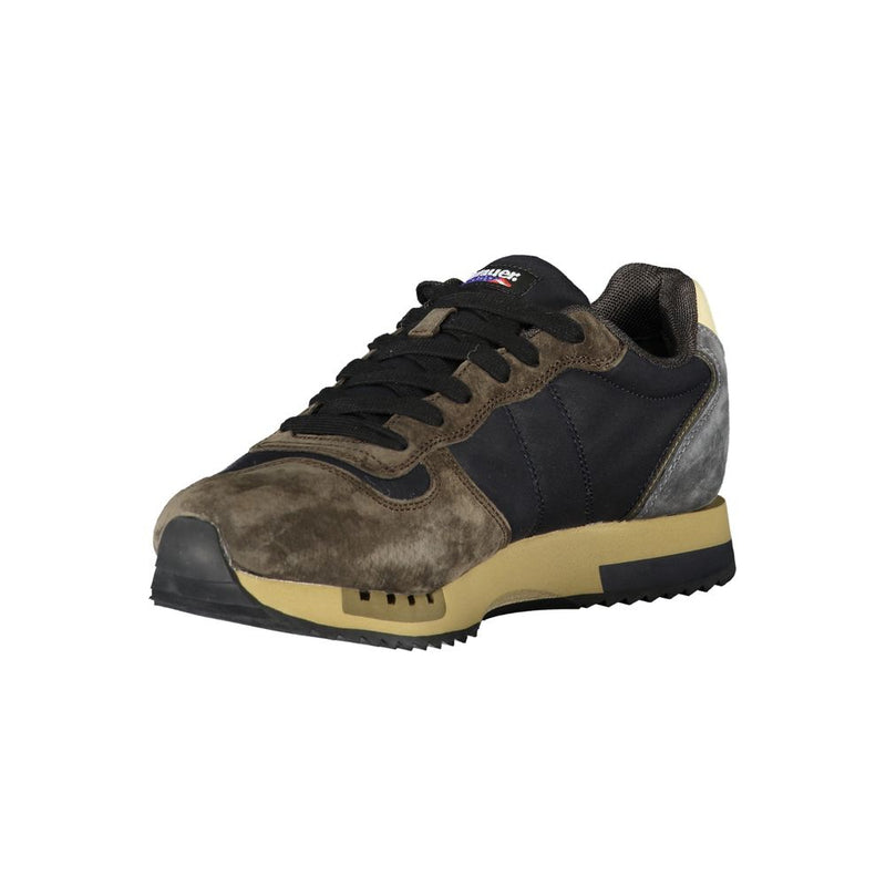 Blauer Blue Leather Men Sneaker - Style et Confort