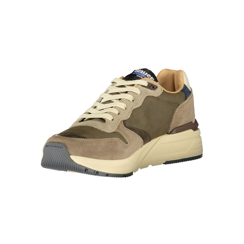 Blauer Gray Leather Men Sneaker - Stylish & Comfortable