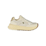 Blauer Beige Leather Women Sneaker - All-Day Comfort and Style