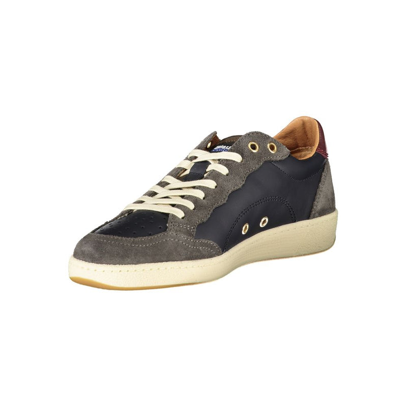 Blauer Blue Leather Men Sneaker - All-Day Comfort and Style