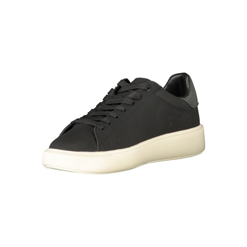 Blauer Black Leather Men Sneaker - Stylish Athletic Footwear