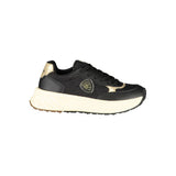 Blauer Black Leather Women Sneaker - Urban Chic Style