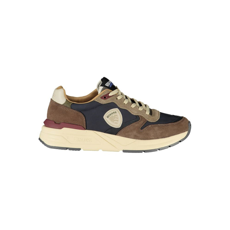Blauer Blue Leather Men Sneaker - All-Day Comfort & Style
