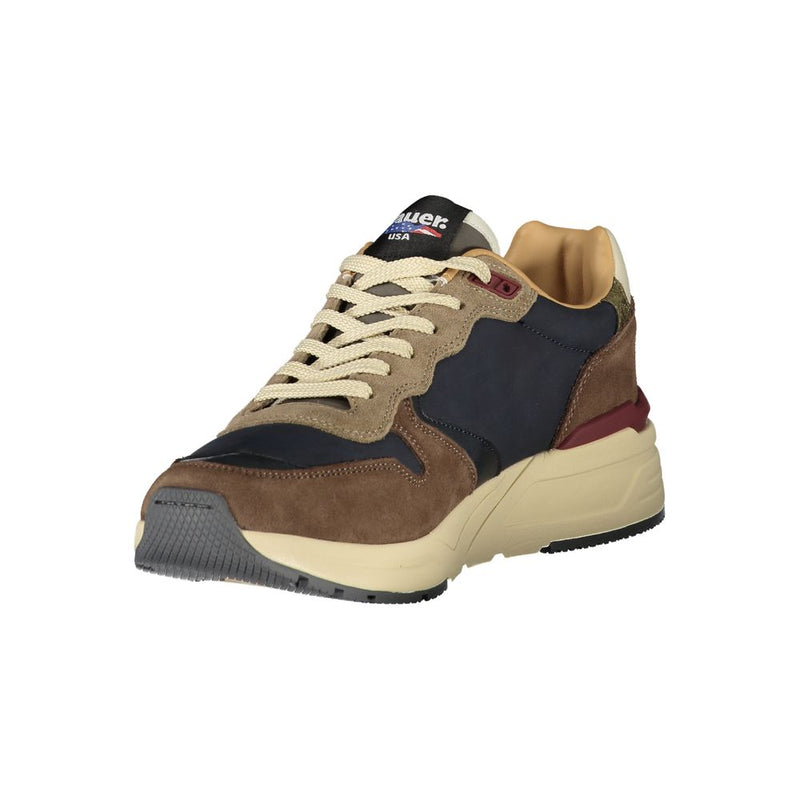 Blauer Blue Leather Men Sneaker - All-Day Comfort & Style