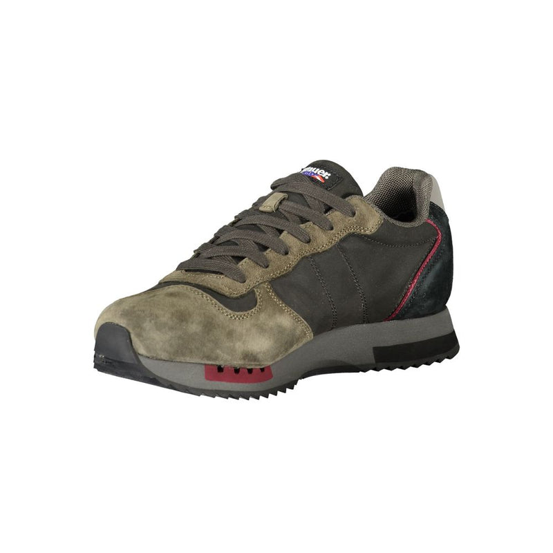 Blauer Black Leather Men Sneaker - Style and Comfort Combined