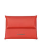 Portefeuilles en cuir orange de Jil Sander