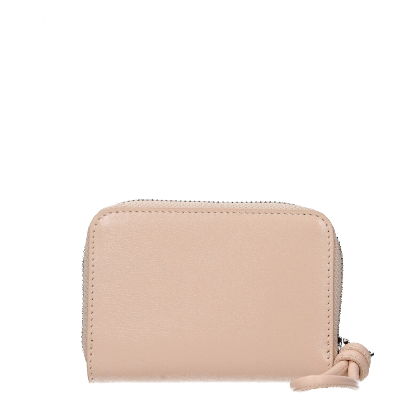 Portefeuilles en cuir rose Jil Sander
