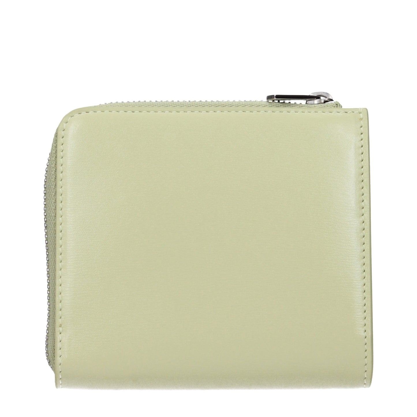 Portefeuilles en cuir vert Jil Sander