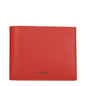 Portefeuilles en cuir rouge Jil Sander