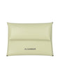 Portefeuilles en cuir vert Jil Sander