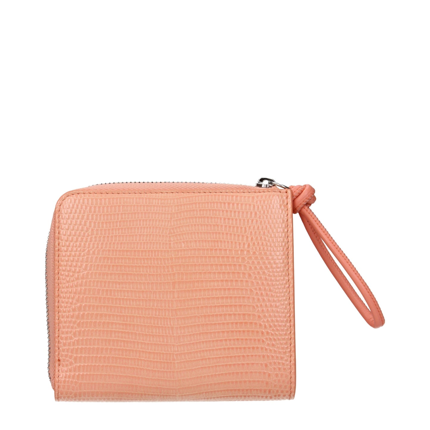 Portefeuilles en cuir rose Jil Sander