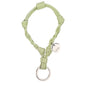 Porte-clés en cuir vert Jil Sander
