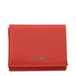 Portefeuilles en cuir rouge Jil Sander