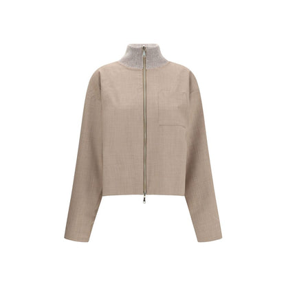 Veste en mohair platine réversible de Fabiana Filippi