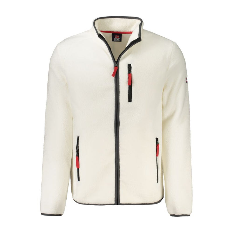 Noorwegen 1963 Witte Polyester Herentrui