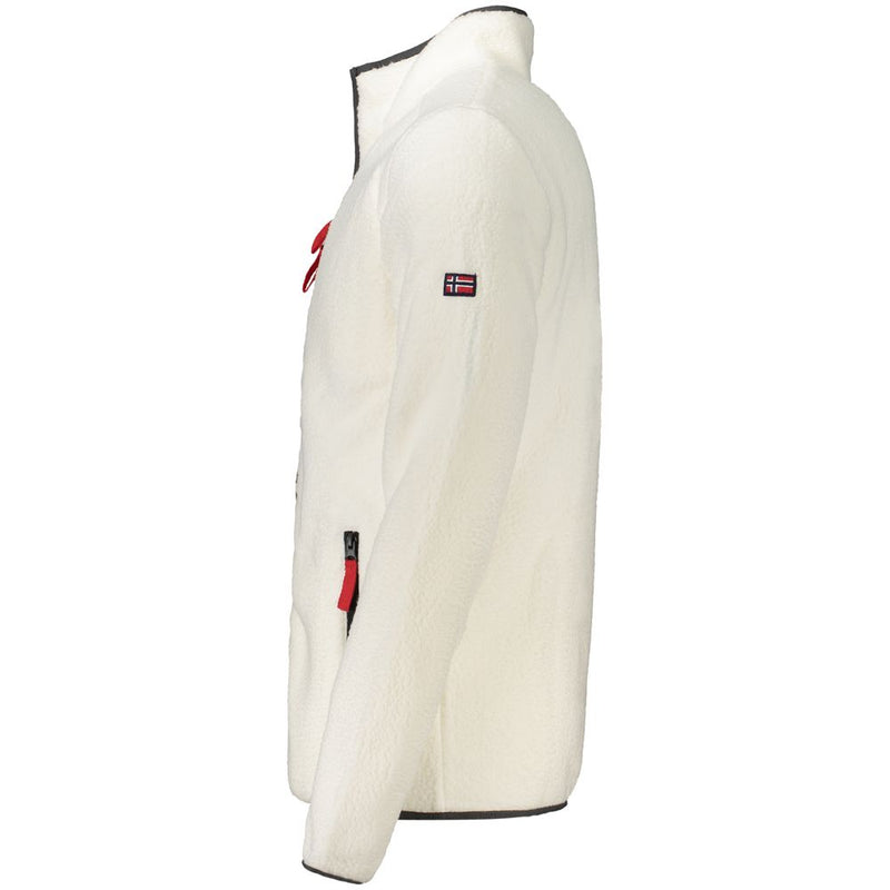 Noorwegen 1963 Witte Polyester Herentrui