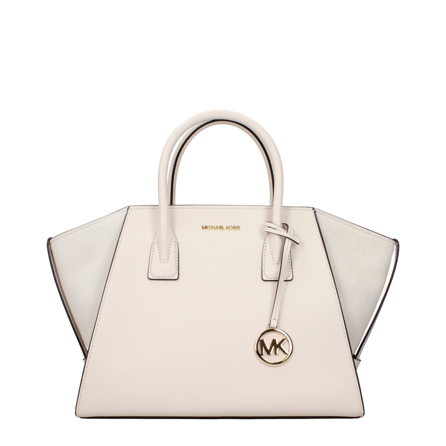 Sacs à main en cuir beige de Michael Kors