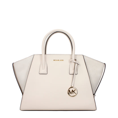 Sacs à main en cuir beige de Michael Kors