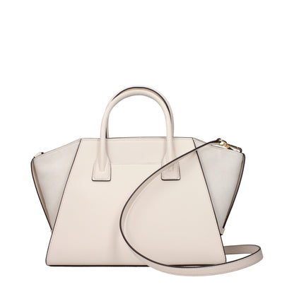 Sacs à main en cuir beige de Michael Kors