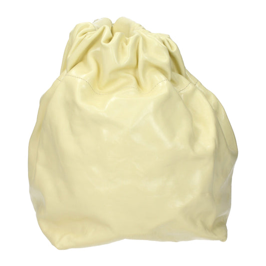 Sacs à main en cuir jaune de Jil Sander