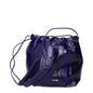 Sacs à bandoulière en cuir violet de Jil Sander