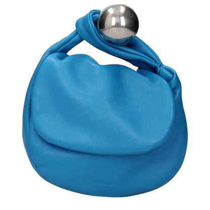 Sacs à main en cuir bleu de Jil Sander