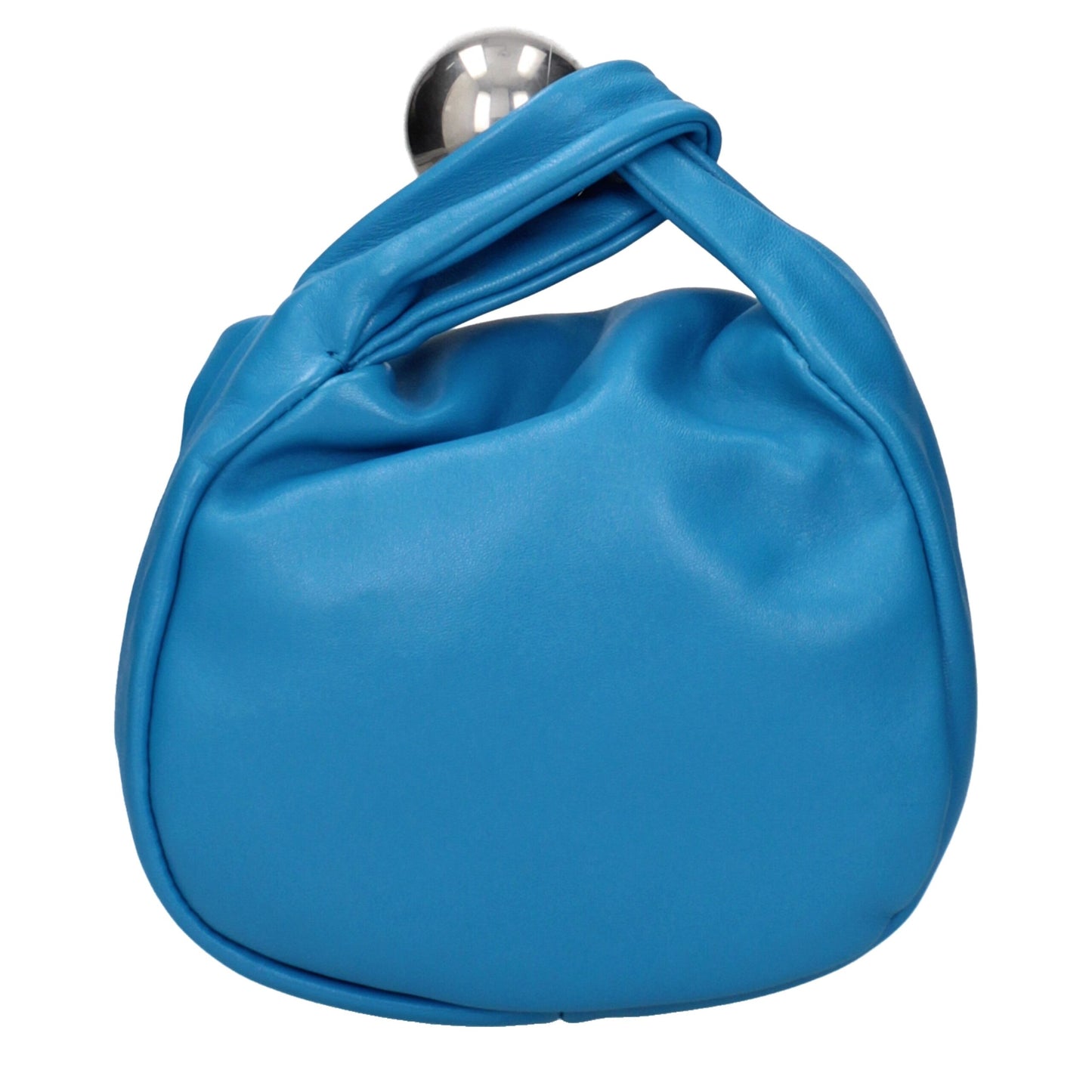 Sacs à main en cuir bleu de Jil Sander